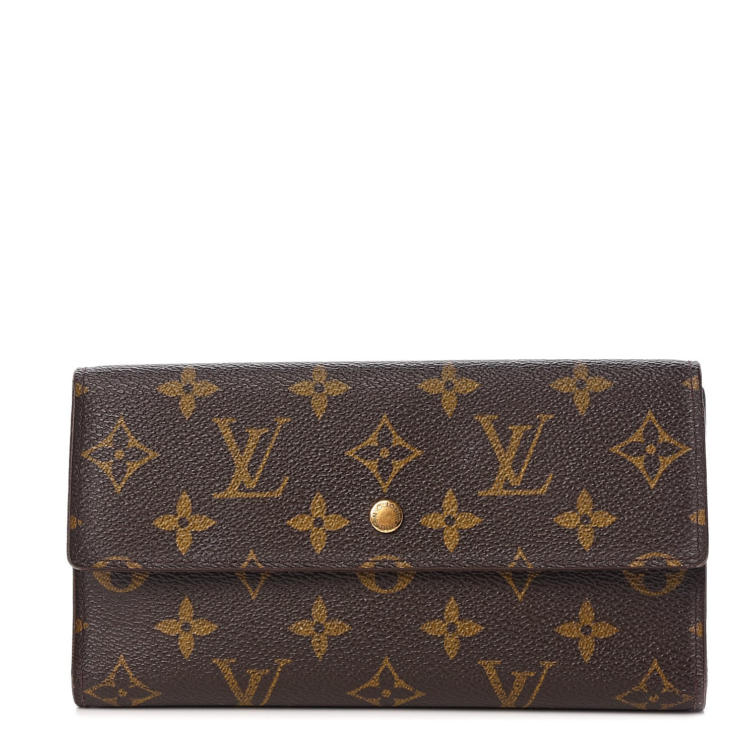 Louis Vuitton Monogram Porte Tresor International Wallet 1 of 9