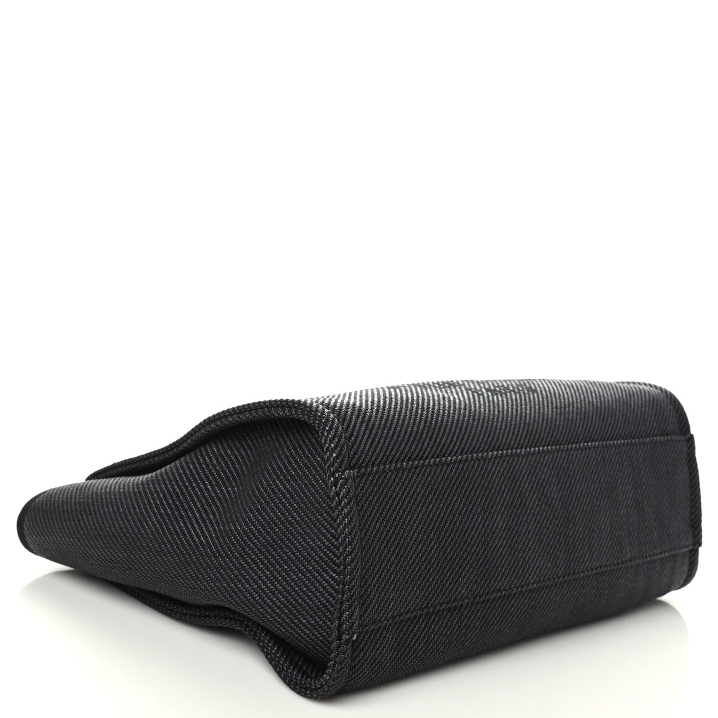 Chanel Mixed Fibers Small Deauville Tote Black 3 of 9