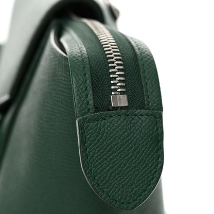 Celine Grained Calfskin Mini Belt Bag Forest 14 of 17