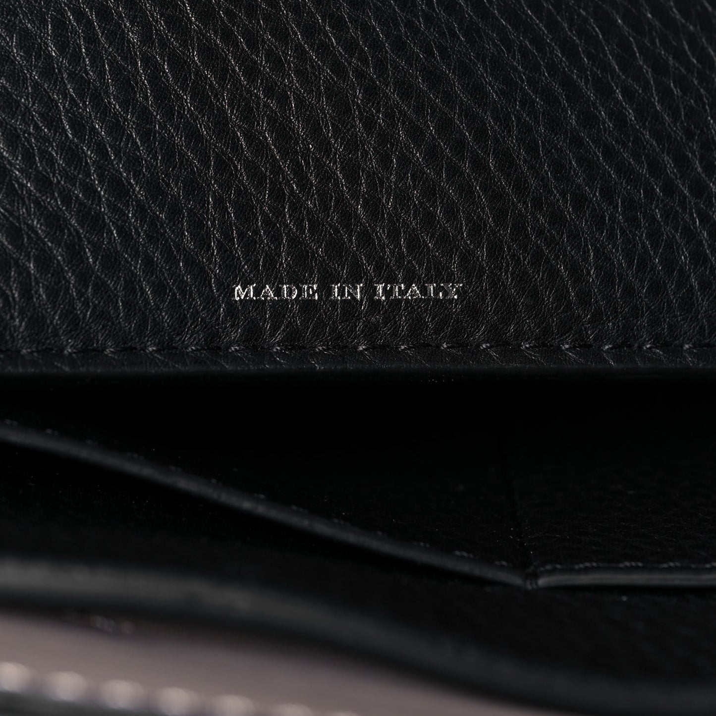 Marais Calfskin Large Belt Bag Black
