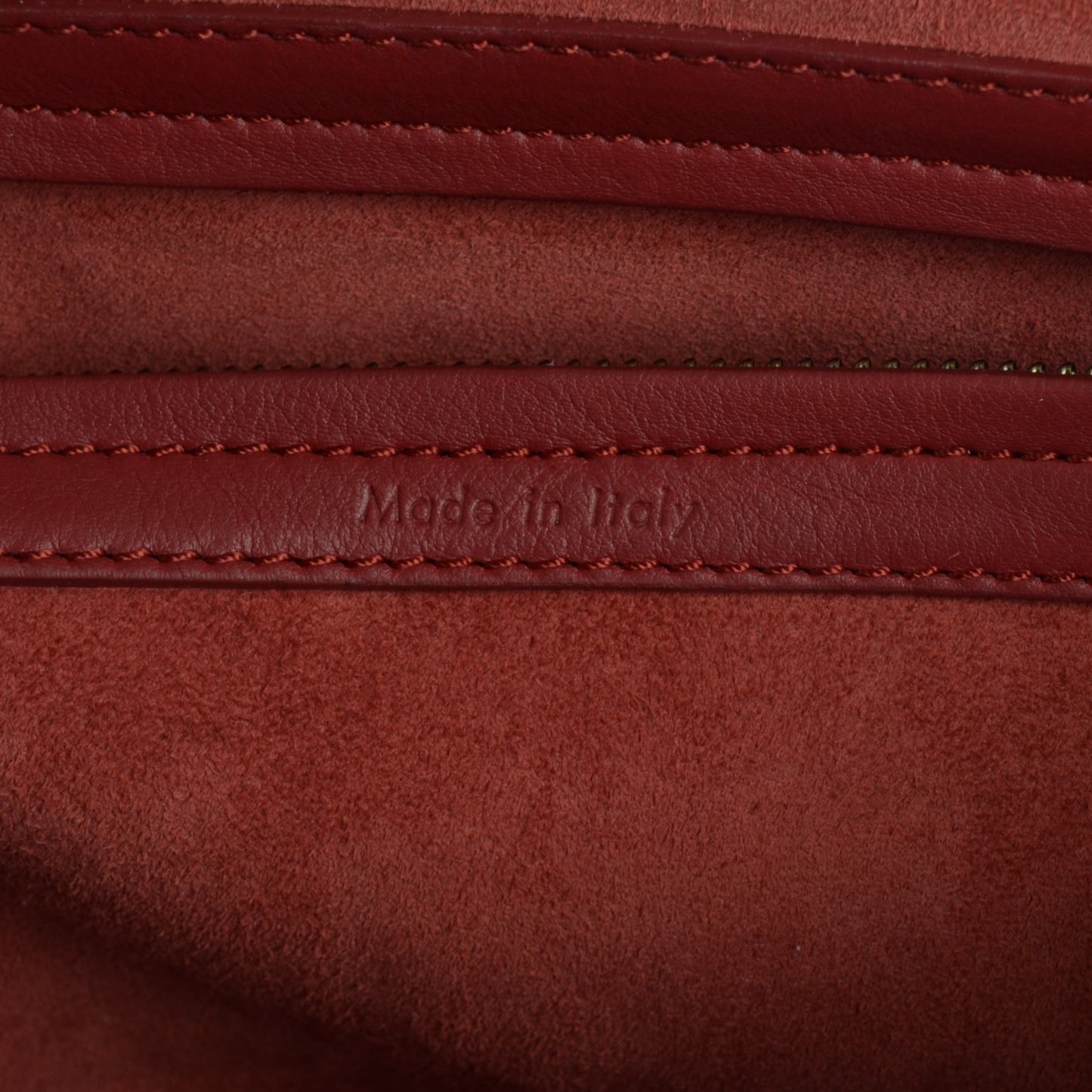 Supple Calfskin Medium Phantom Luggage Red