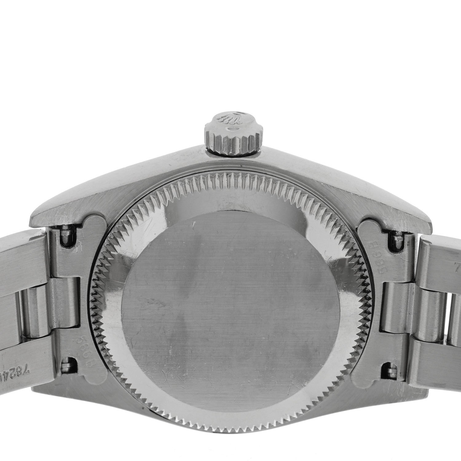 Rolex Stainless Steel 24mm Oyster Perpetual Watch Blue 76080 4 of 4