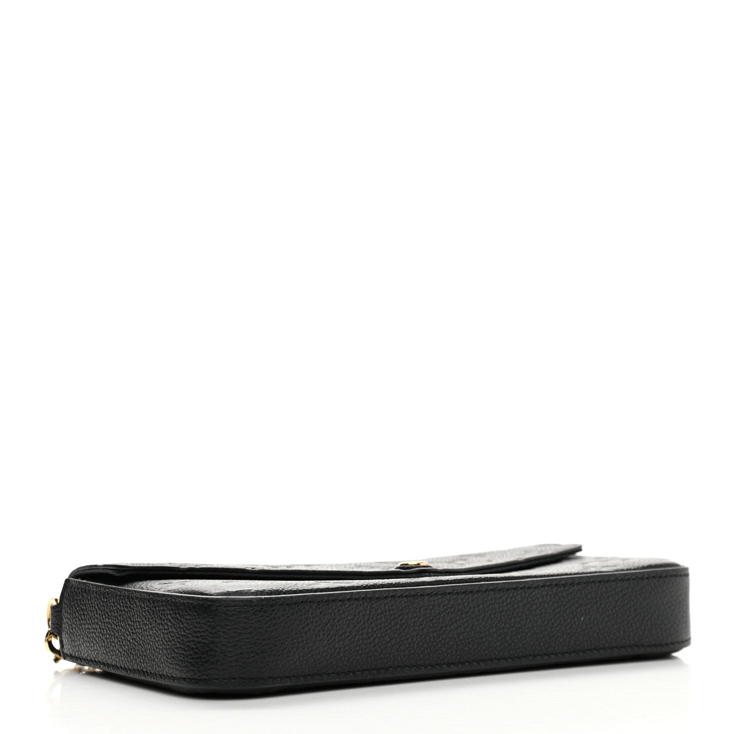 Louis Vuitton Empreinte Pochette Felicie Chain Wallet Black 5 of 12