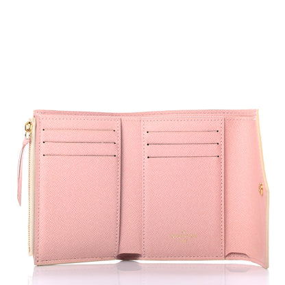 Louis Vuitton Damier Azur Victorine Wallet Rose Ballerine 5 of 7