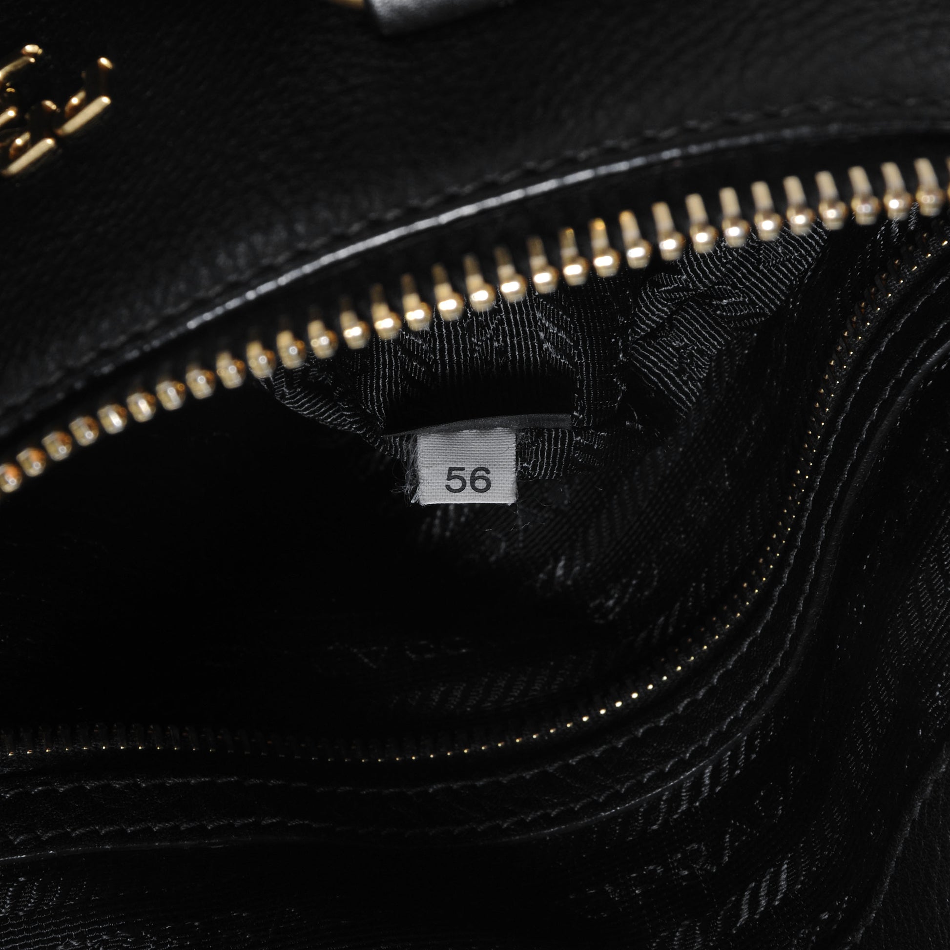 Prada Vitello Daino Boston Bag Black 7 of 11