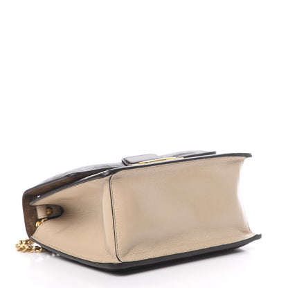 Fendi Agnello Old Shine Chamois Embossed Small Kan U Shoulder Bag Amido Viola Plus Multicolor 4 of 11