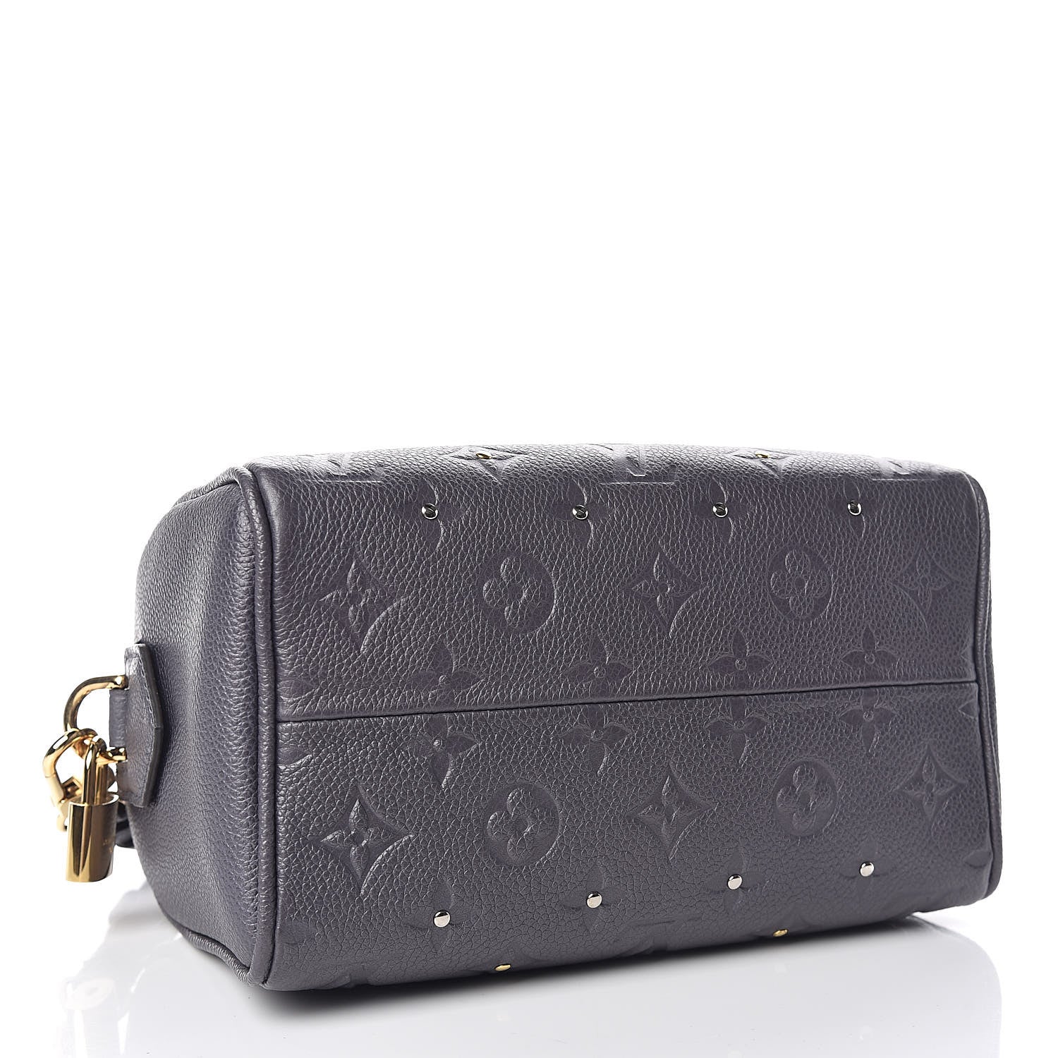 Louis Vuitton Empreinte Studded Speedy Bandouliere 20 Gris Silver 4 of 12