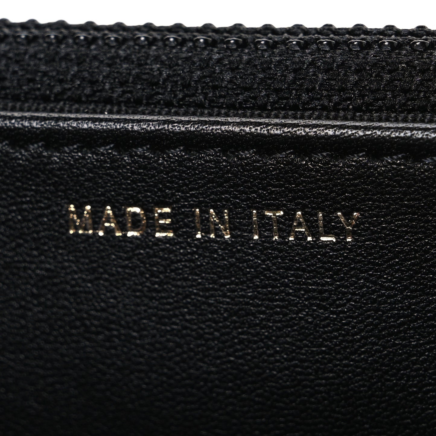 Lambskin Quilted Trendy CC Wallet On Chain WOC Black
