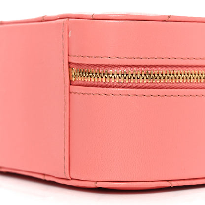 Chanel Lambskin Quilted Top Handle Small Vanity Case Pink 10 of 11