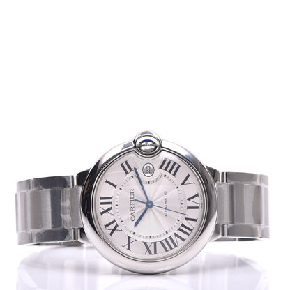Cartier Stainless Steel 42mm Ballon Bleu De Automatic Watch 3 of 7