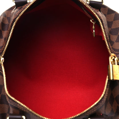 Louis Vuitton Damier Ebene Speedy Bandouliere 30 5 of 8