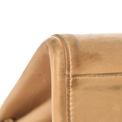Chanel Lambskin Chocolate Bar Accordion Flap Beige 16 of 22