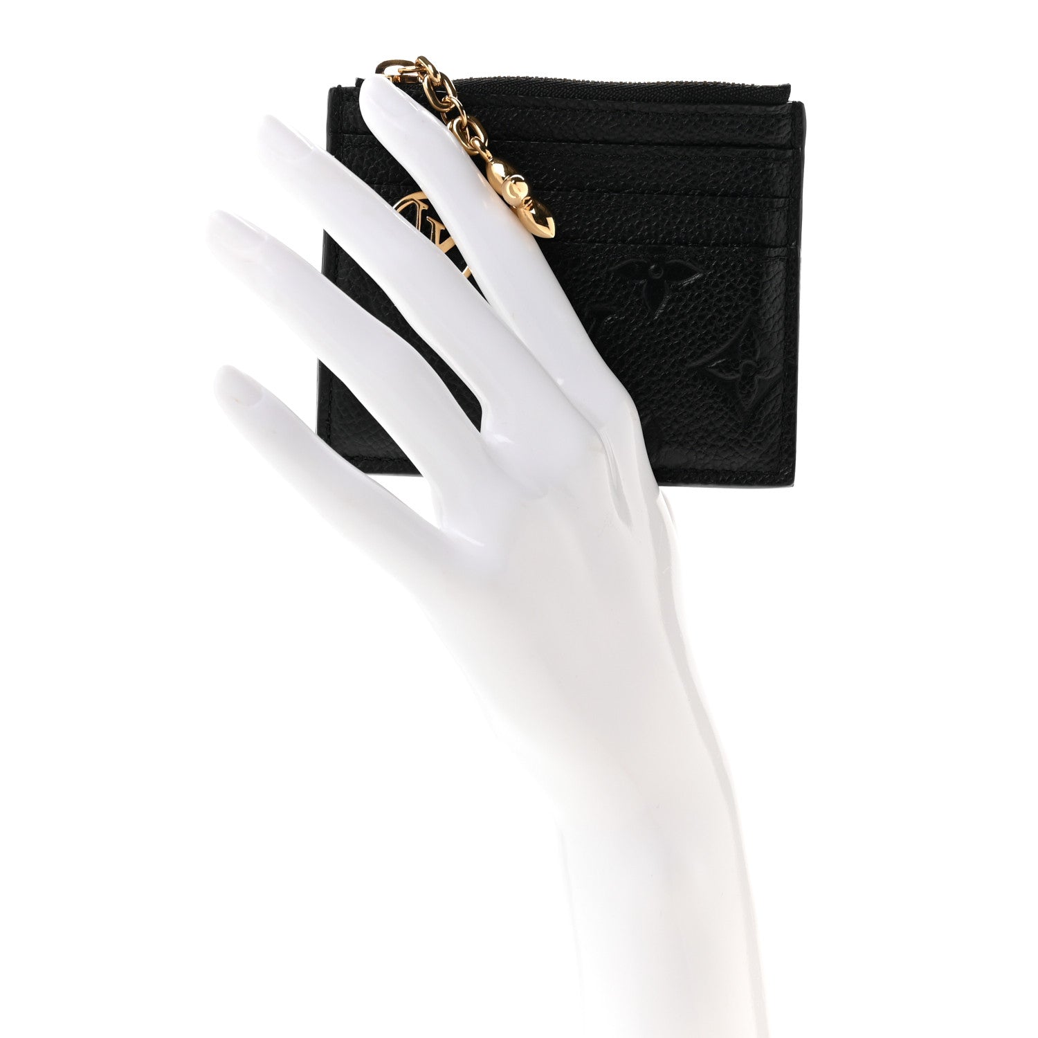 Louis Vuitton Empreinte Charms Card Holder Black 2 of 7
