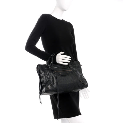 Balenciaga Agneau Classic Hardware City Black 3 of 8