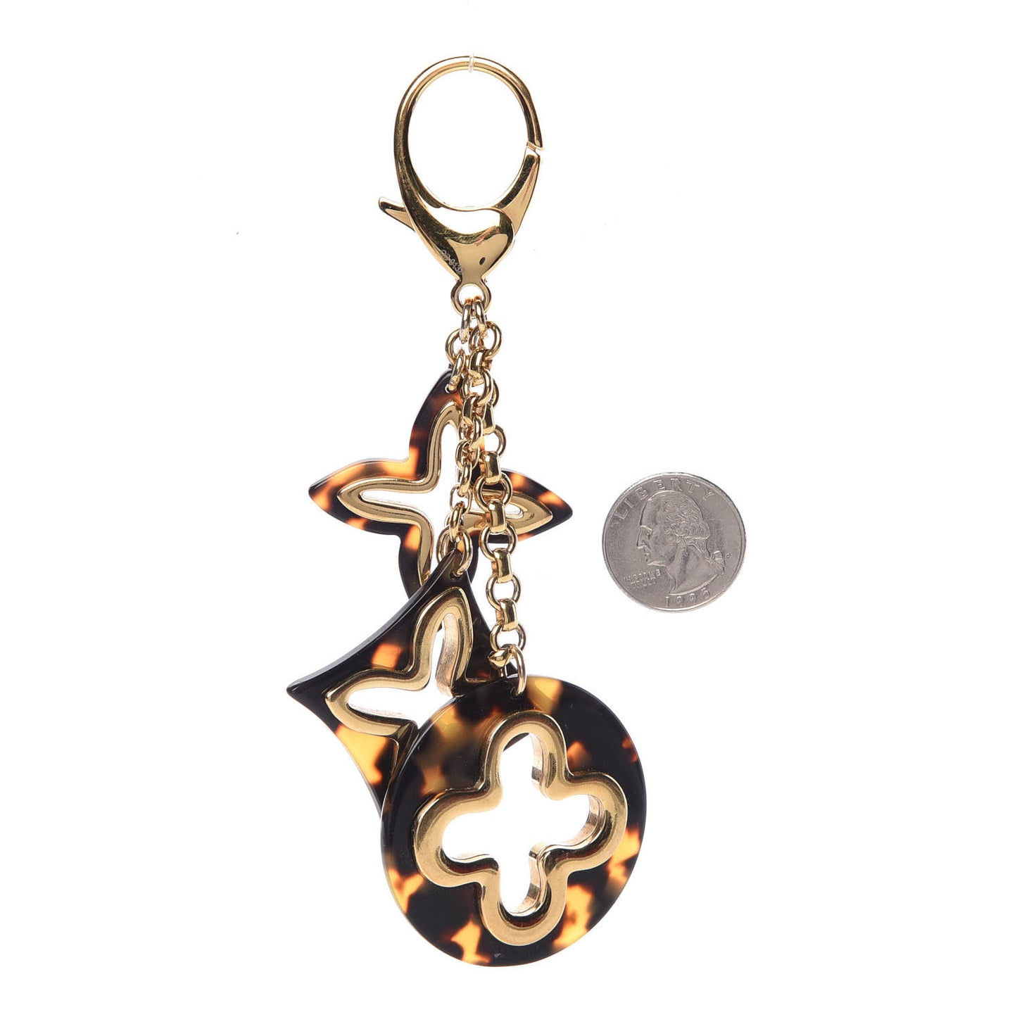 Insolence Bag Charm Ecaille