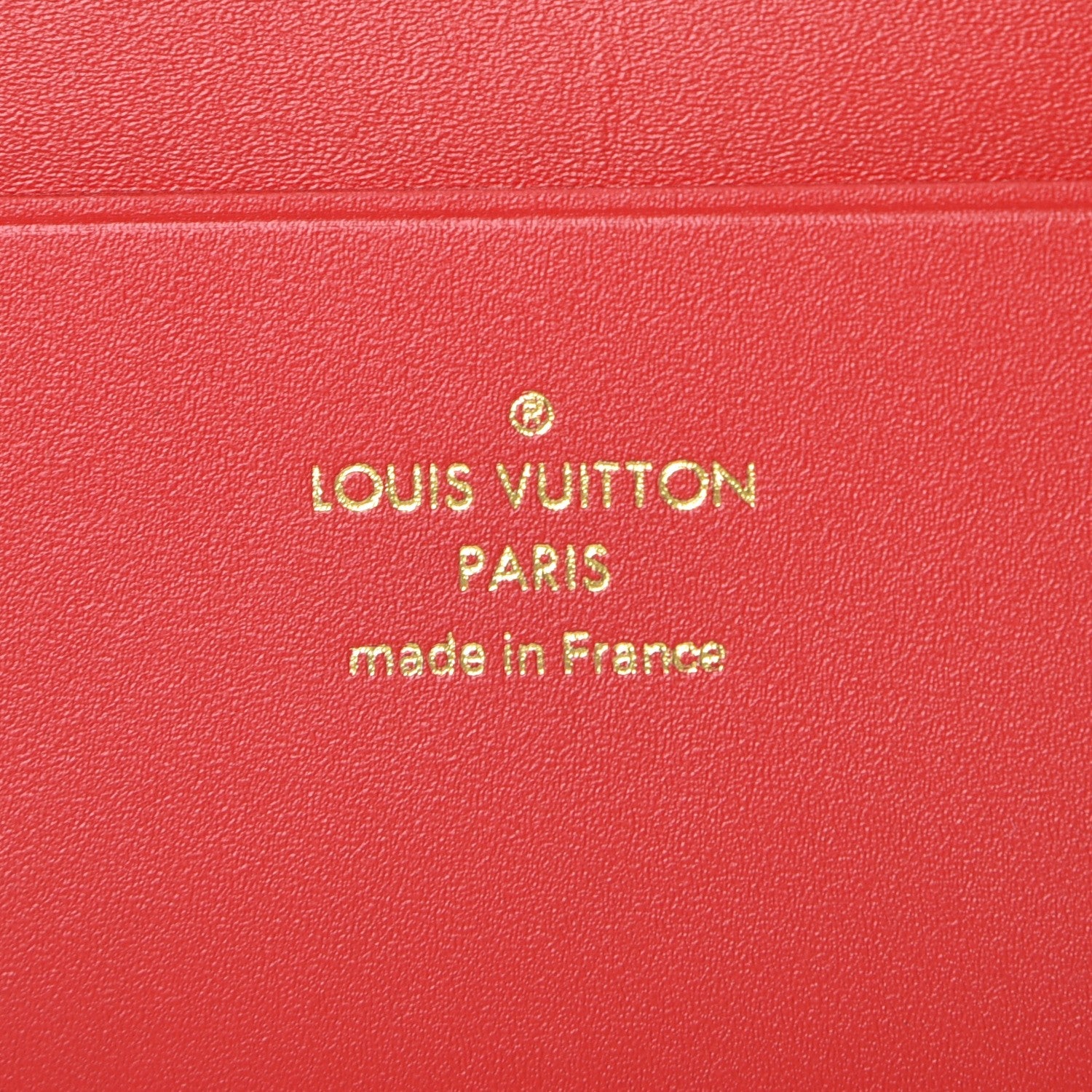 Louis Vuitton Calfskin City Steamer Wallet Black Creme Bourgogne 6 of 7