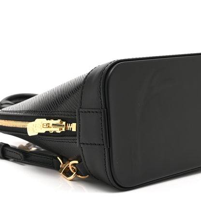 Louis Vuitton Epi Alma Backpack Black 8 of 10