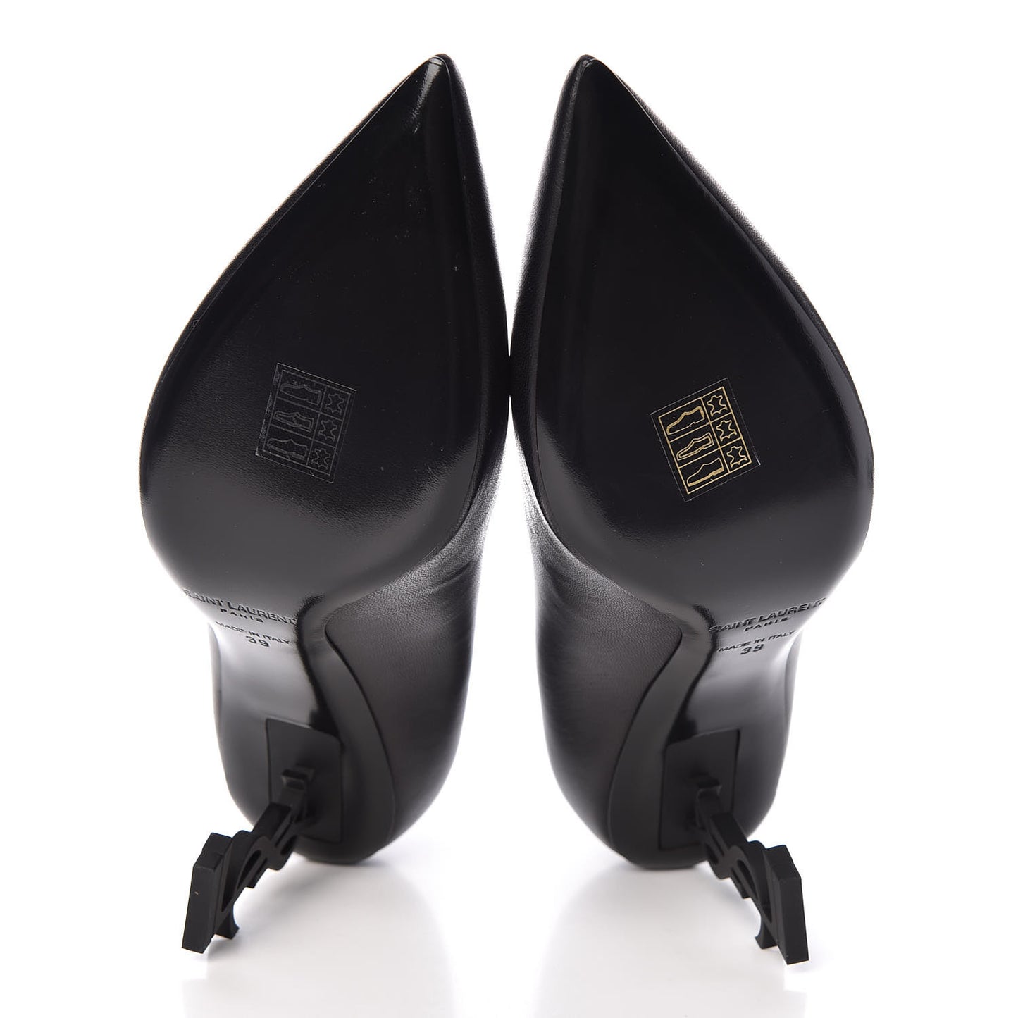 Calfskin Opyum 85 Pumps 39 Black