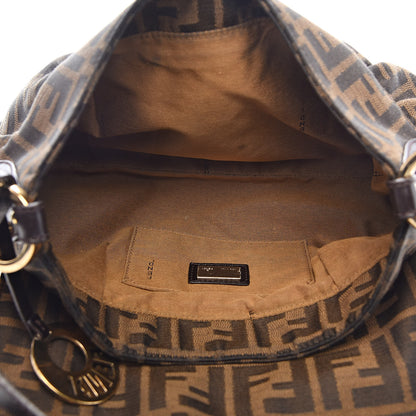 Fendi Zucca Small Chef Shoulder Bag Tobacco 5 of 10