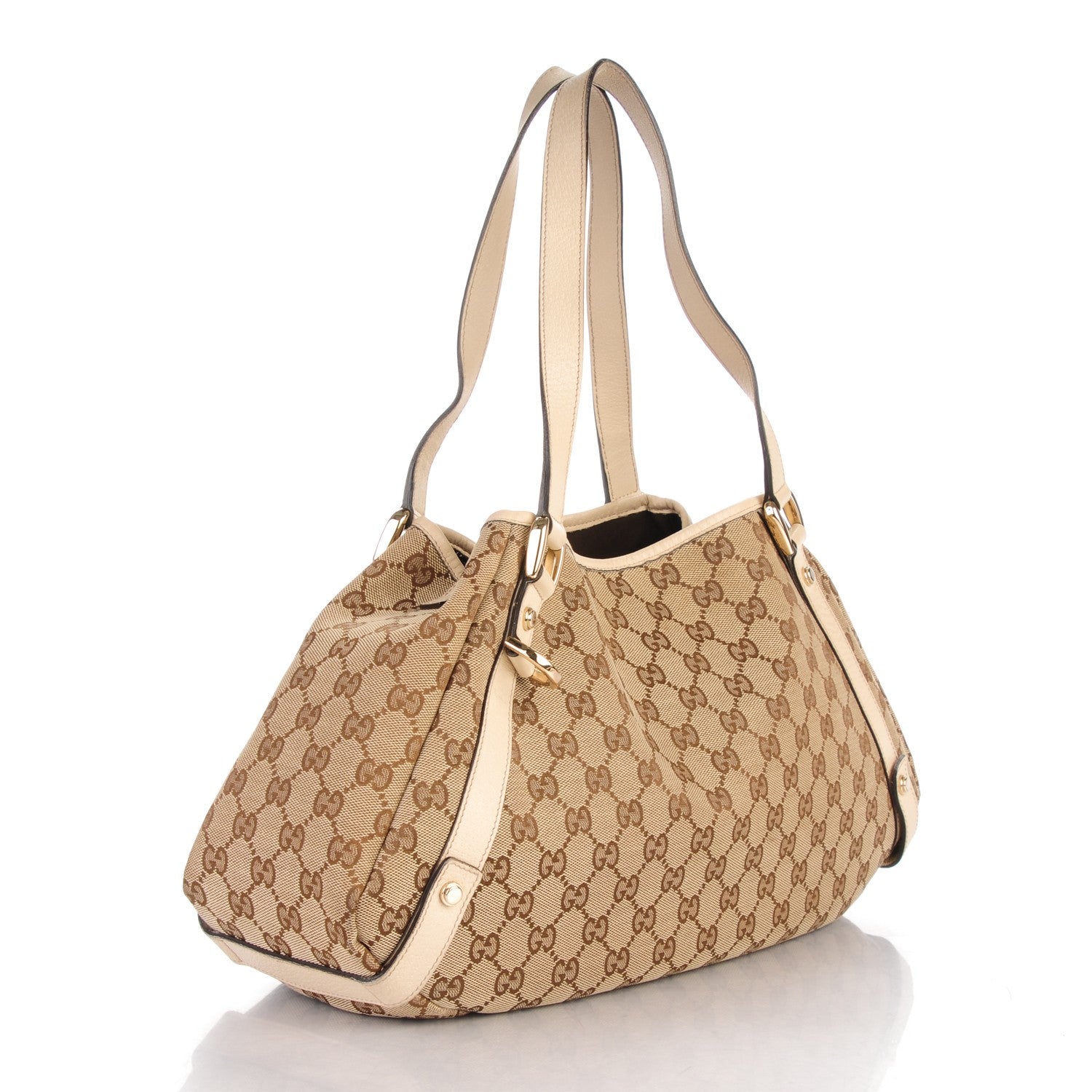 Gucci Monogram Medium Abbey Shoulder Bag Off White 3 of 8