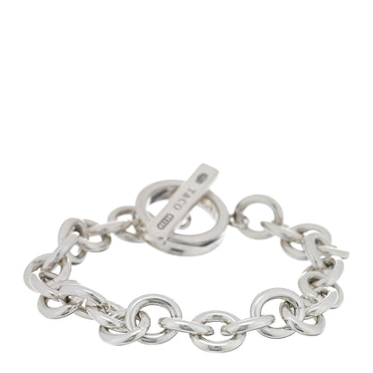 Tiffany Sterling Silver 1837 Toggle Bracelet 2 of 3