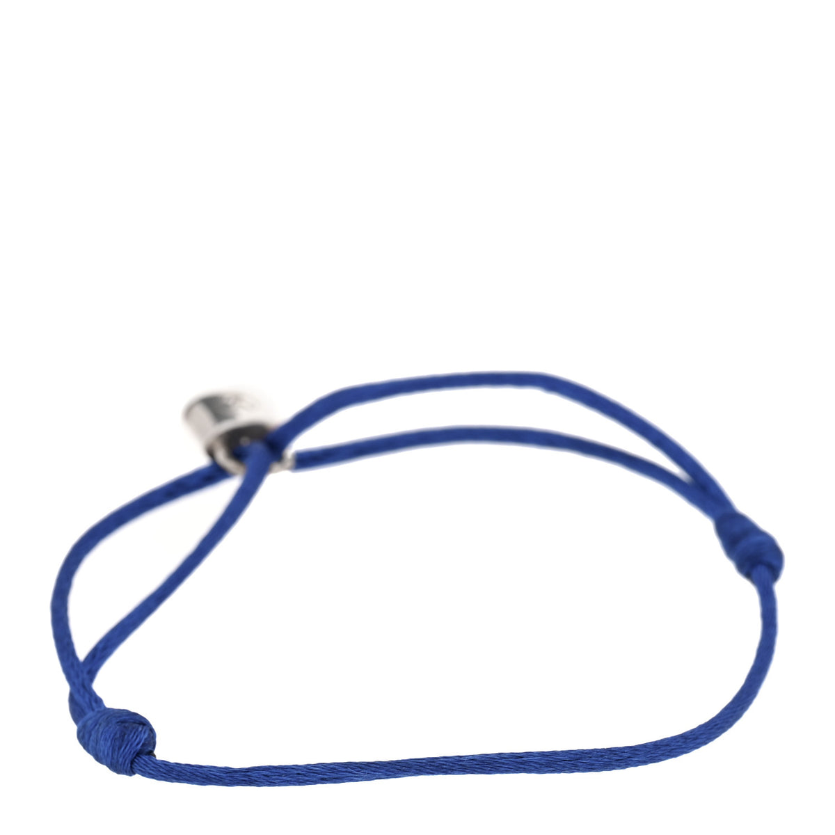 Louis Vuitton X UNICEF Sterling Silver Lockit Bracelet Blue 2 of 3