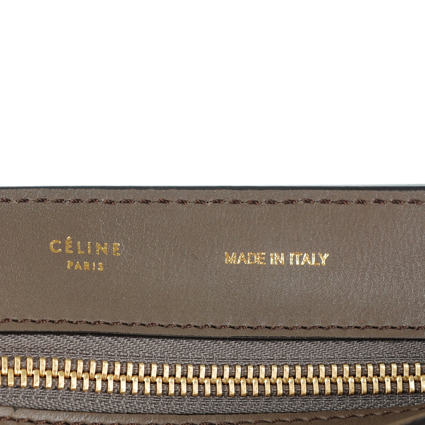 Calfskin Suede Large Tri-Color Trapeze Granite