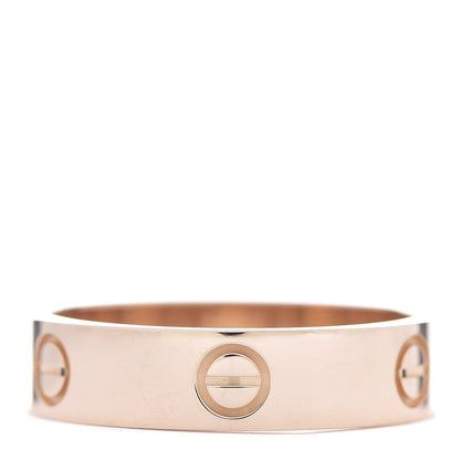 Cartier 18K Pink Gold 5.5mm LOVE Ring 64 10.75 1 of 5