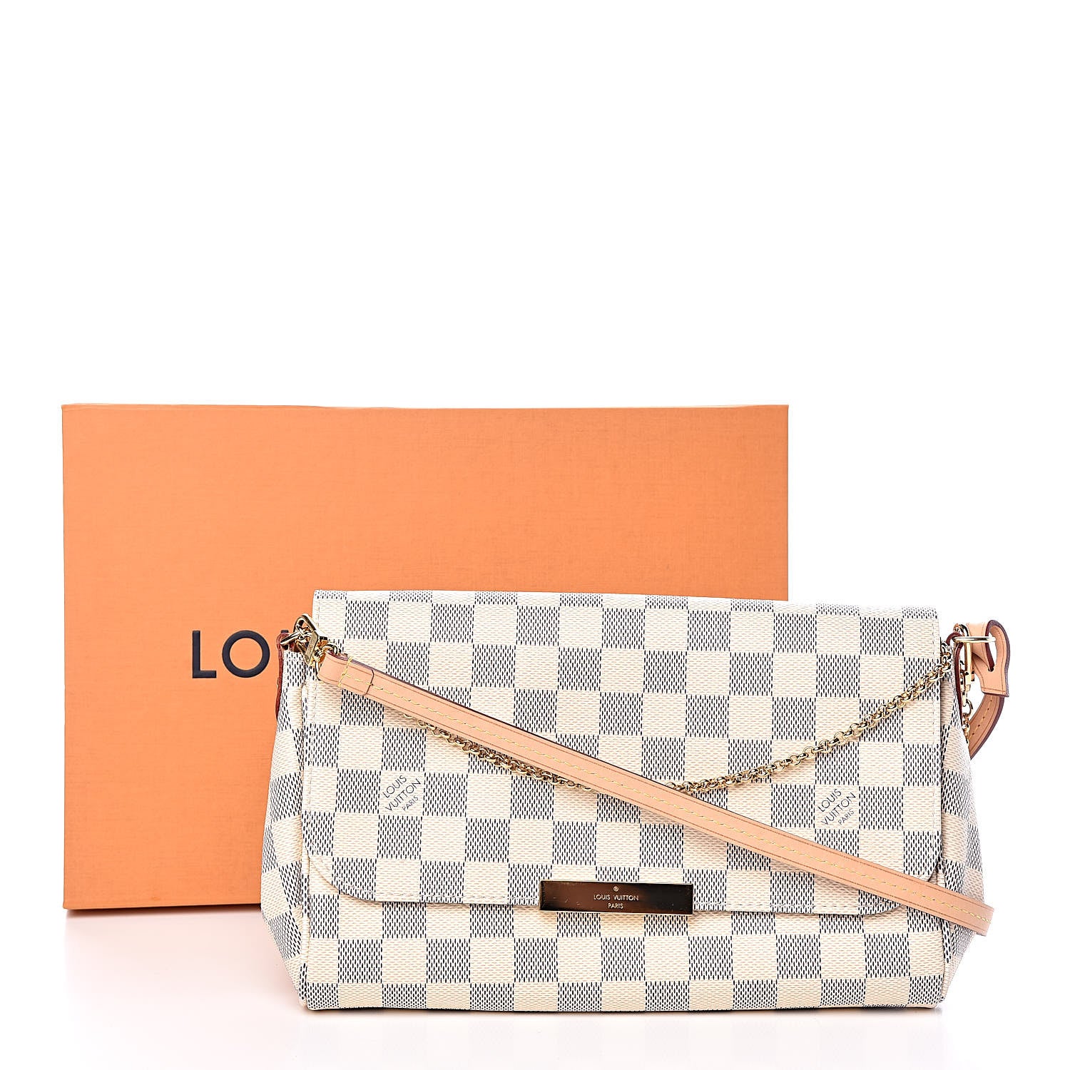 Louis Vuitton Damier Azur Favorite MM 10 of 10