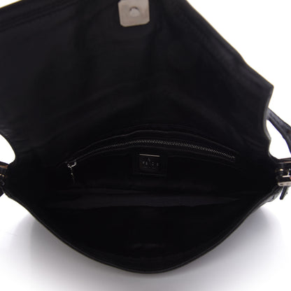 Fendi Calfskin Baguette Black 5 of 8