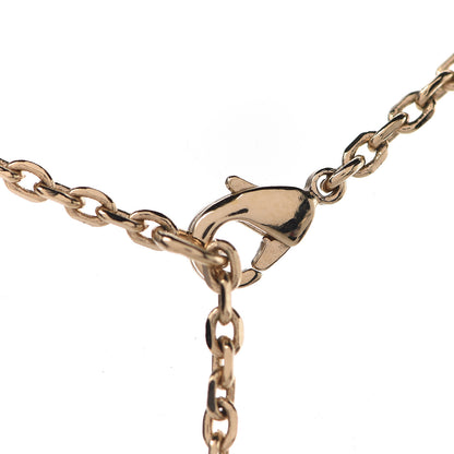 Christian Dior Resin Pearl Moon Stellaire Necklace Gold 6 of 7