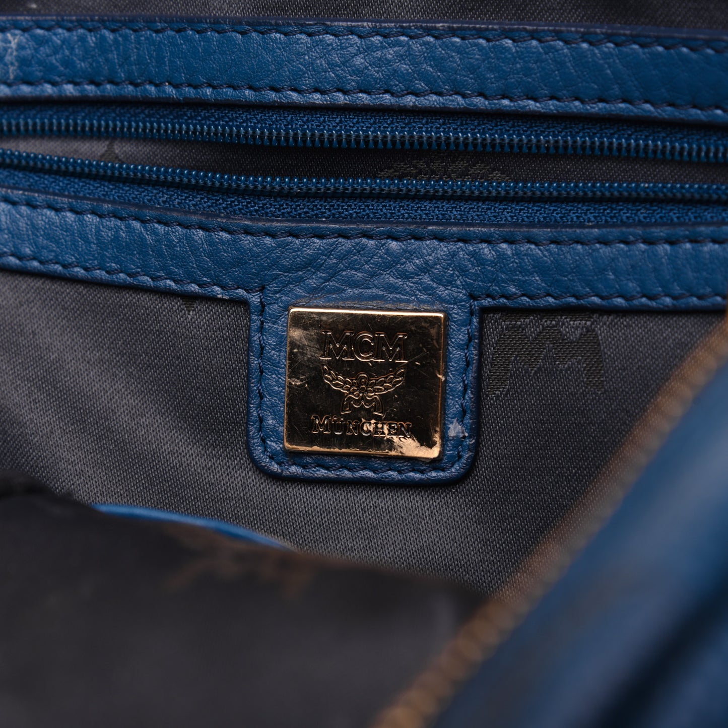 Visetos Studded Small Stark M Backpack Blue