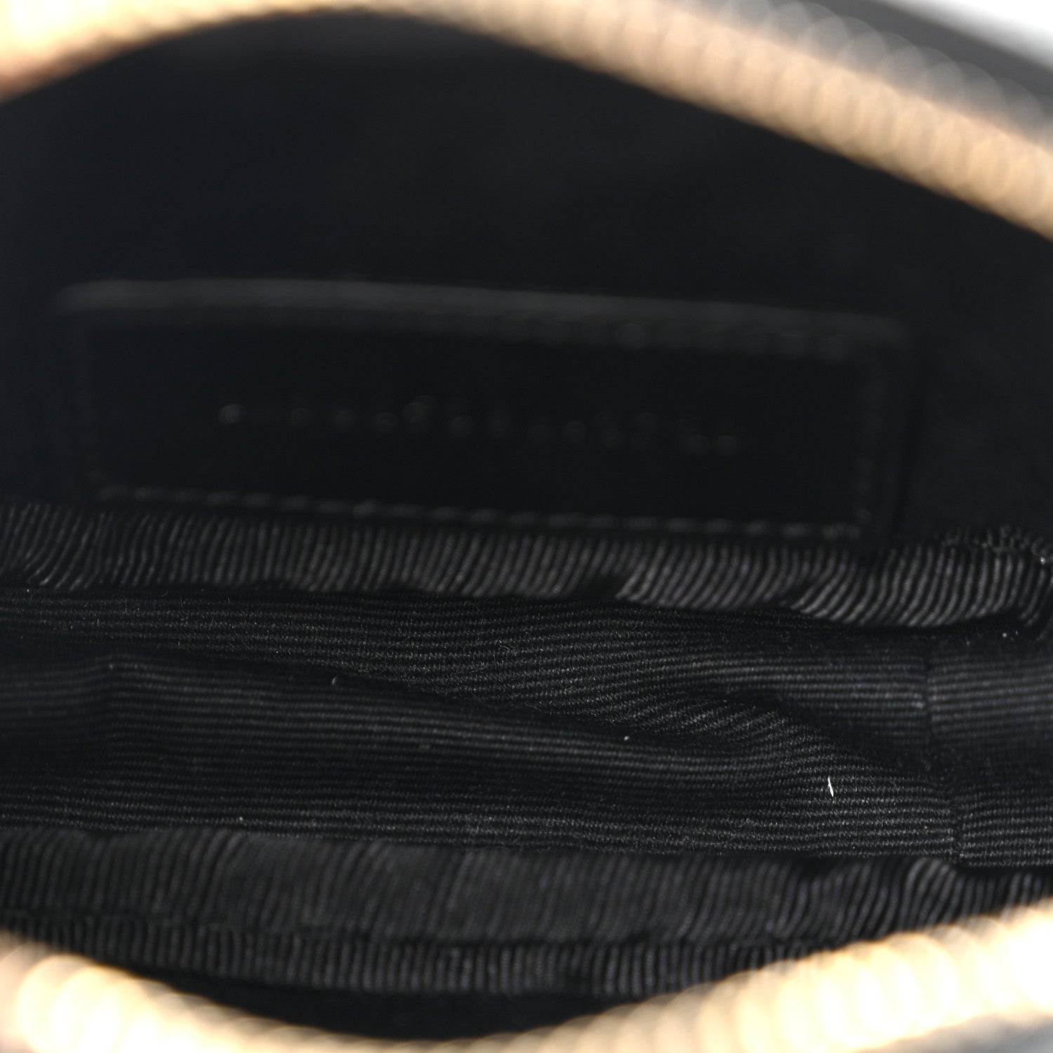 Saint Laurent Grain De Poudre Matelasse Monogram Baby Lou Camera Bag Black 5 of 11