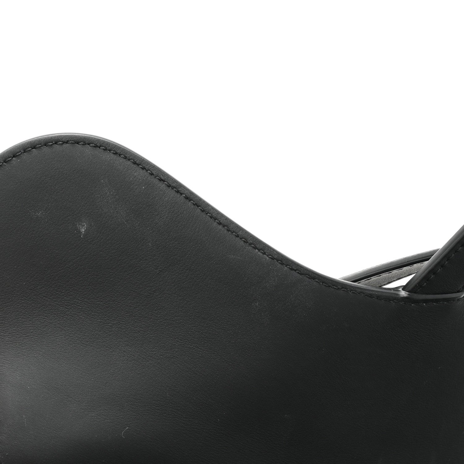 Christian Dior Ultra Matte Calfskin Saddle Bag Black 10 of 12