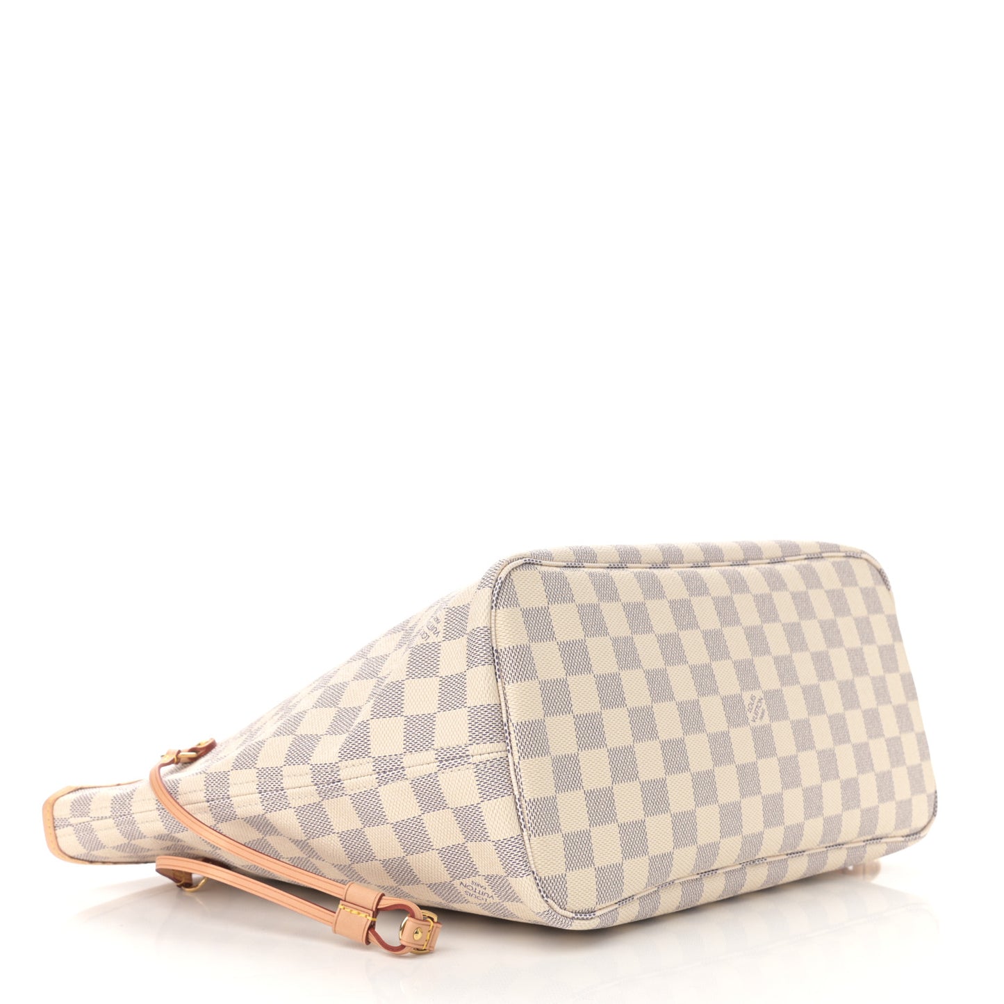 Damier Azur Neo Neverfull MM Rose Ballerine