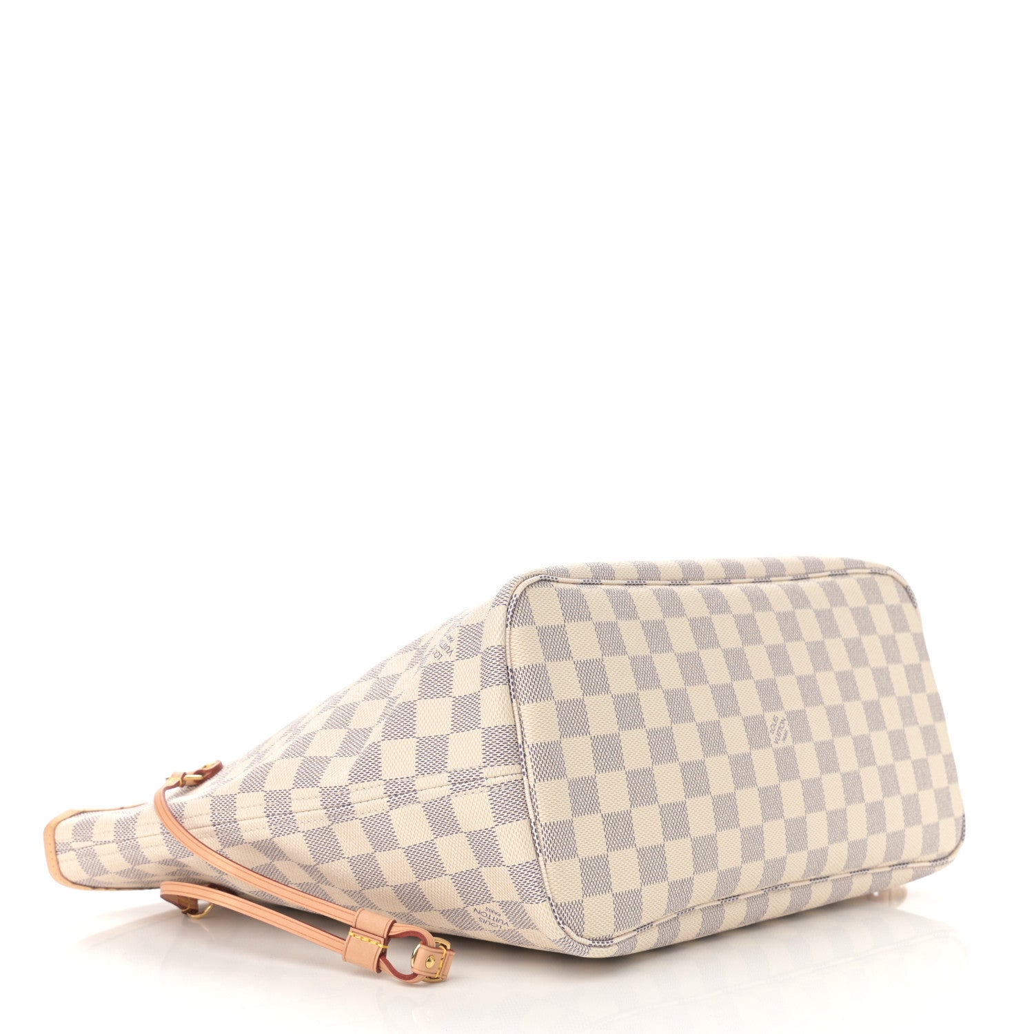 Louis Vuitton Damier Azur Neo Neverfull MM Rose Ballerine 5 of 10