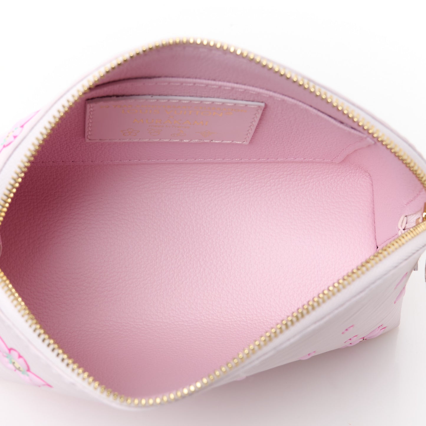 LV X TM Epi Cherry Blossom Cosmetic Pouch Pink