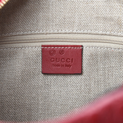 Gucci Soft Microguccissima Medium Crossbody Bag Rosso 9 of 11