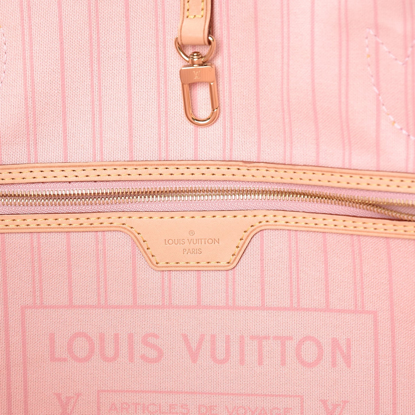 Damier Azur Neo Neverfull GM Rose Ballerine