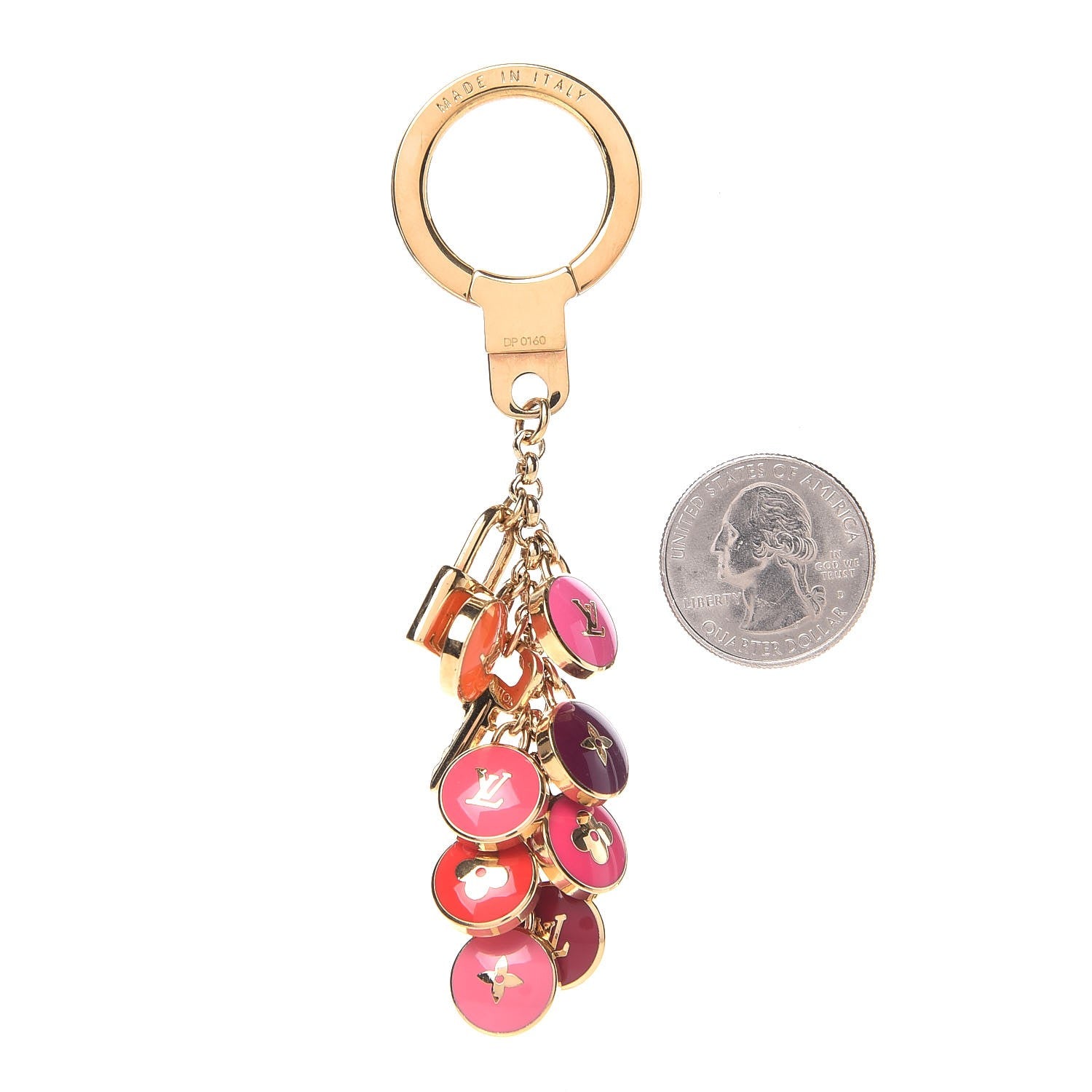 Louis Vuitton Monogram Multicolor Pastilles Key Ring Holder 2 of 4