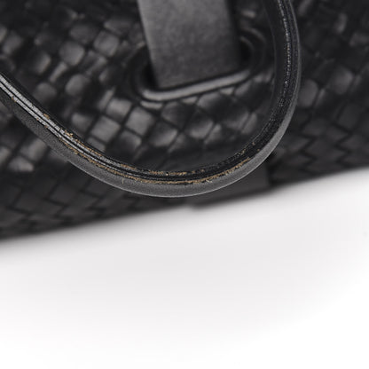 Bottega Veneta Nappa Intrecciato Accordion Satchel Black 17 of 17