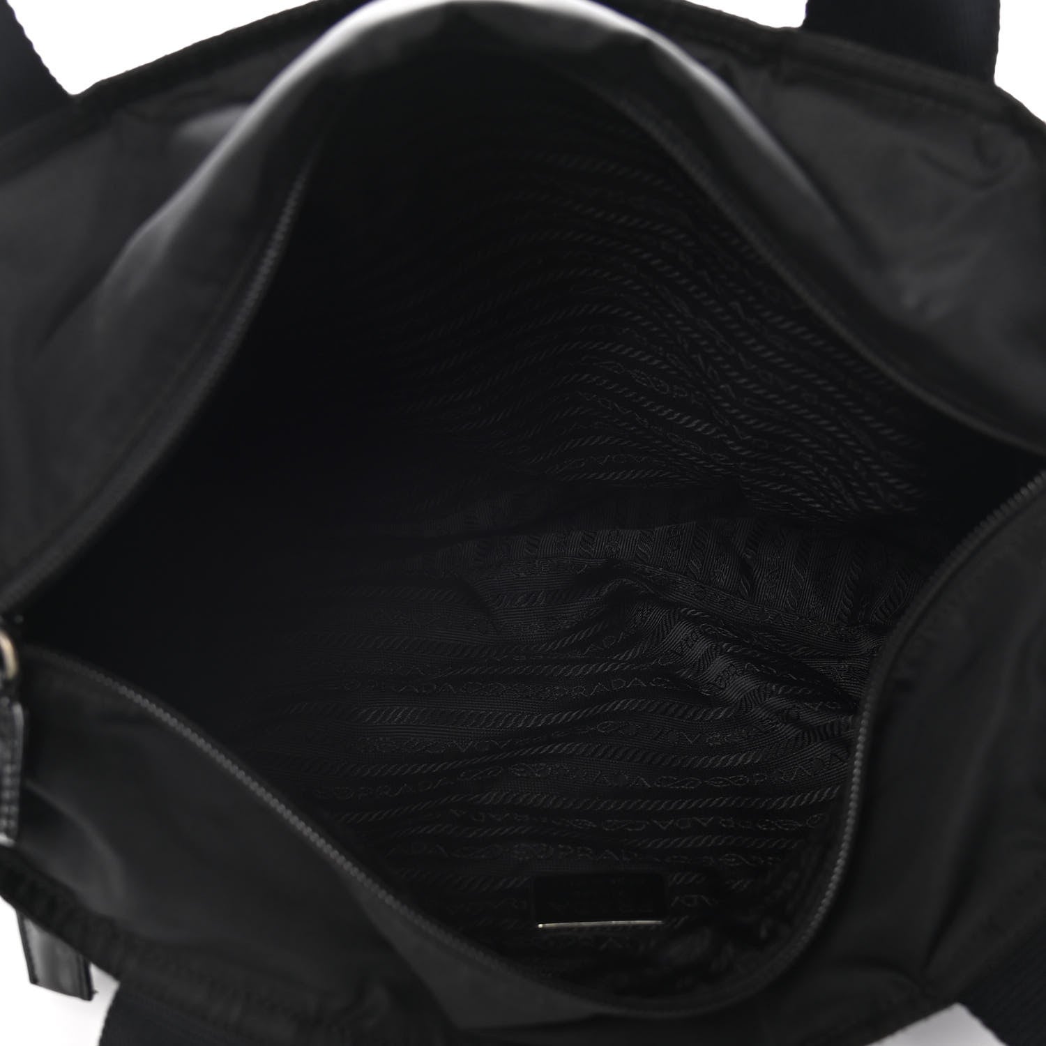 Prada Tessuto Nylon Tote Black 4 of 14