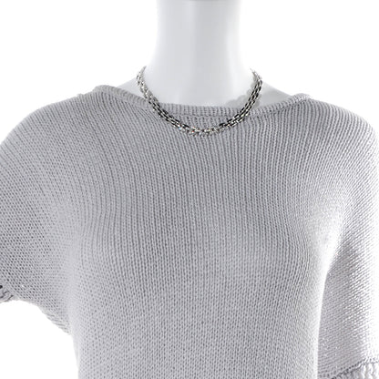 Cartier 18k White Gold Diamond Panthere Maillon Necklace 2 of 5