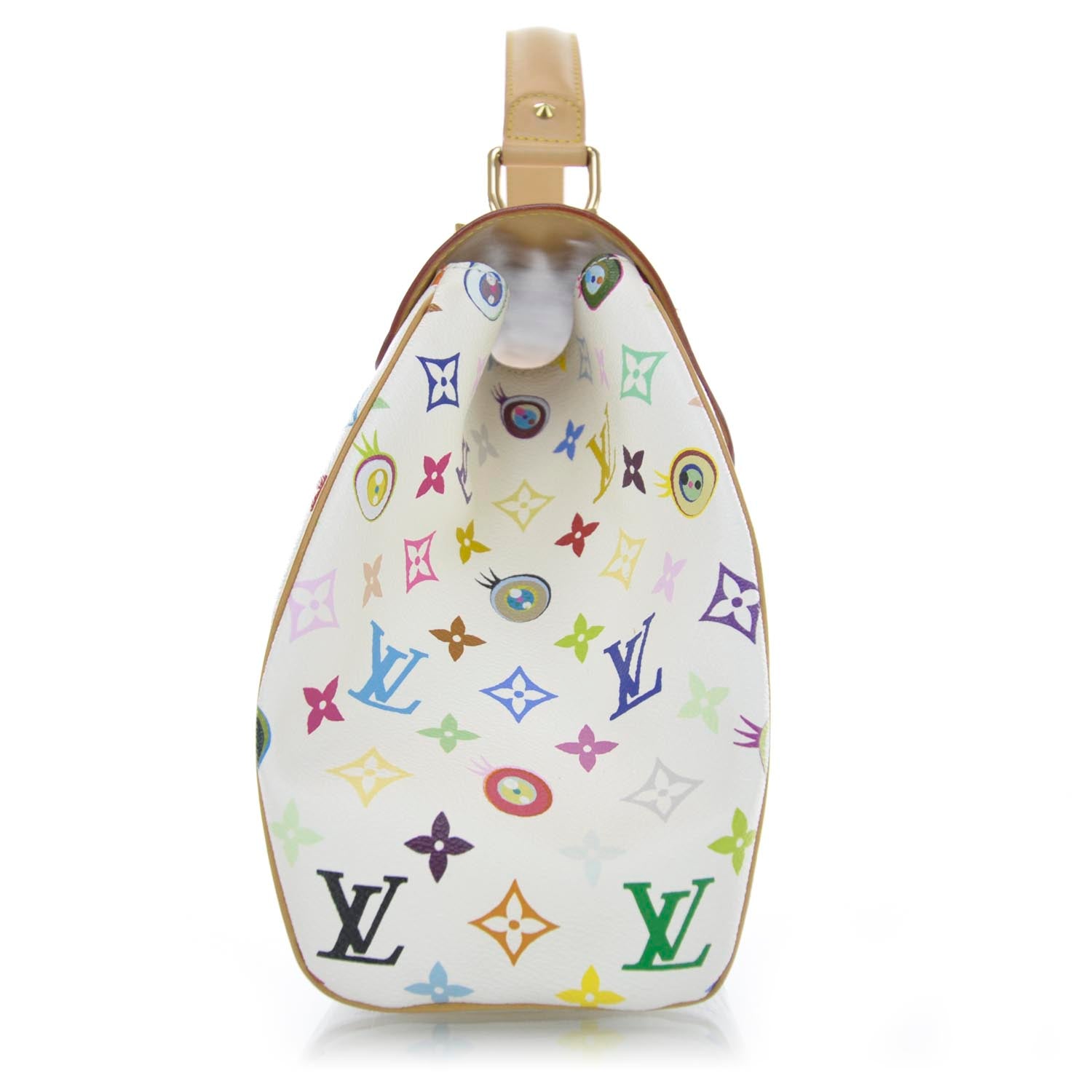 Louis Vuitton Monogram Multicolor Murakami Eye Love You White 5 of 10