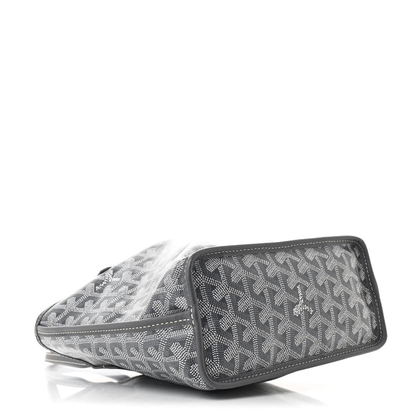 Goyardine Reversible Mini Anjou Grey
