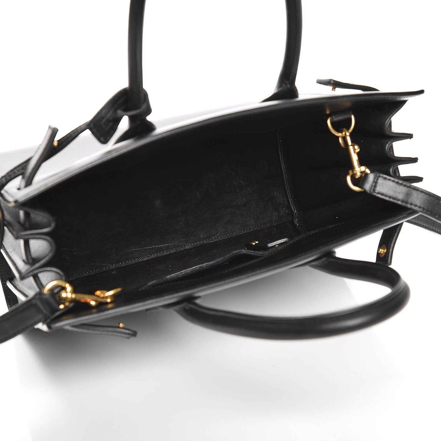 Saint Laurent Calfskin Baby Sac De Jour Black 6 of 8