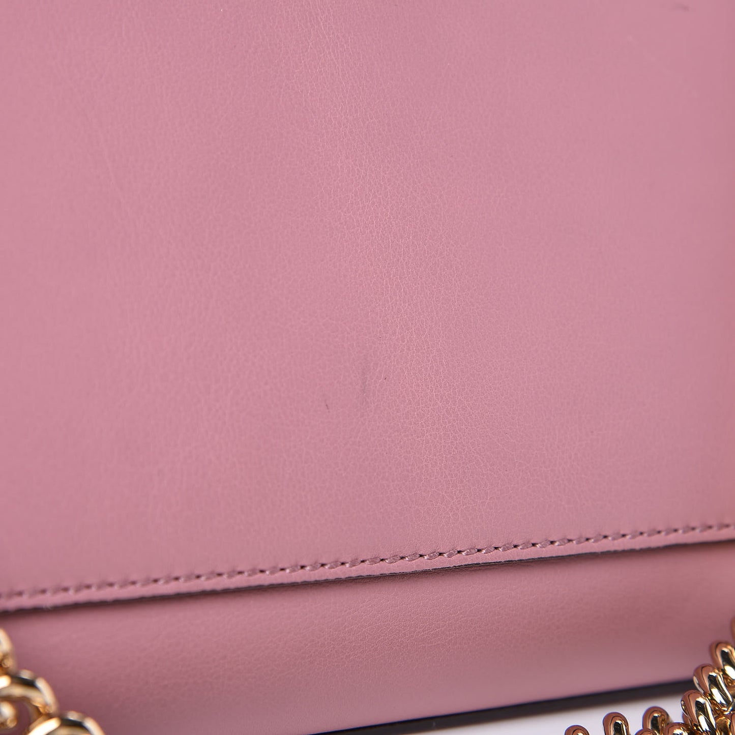 Moon Calfskin Medium Padlock Shoulder Bag Carmine Rose