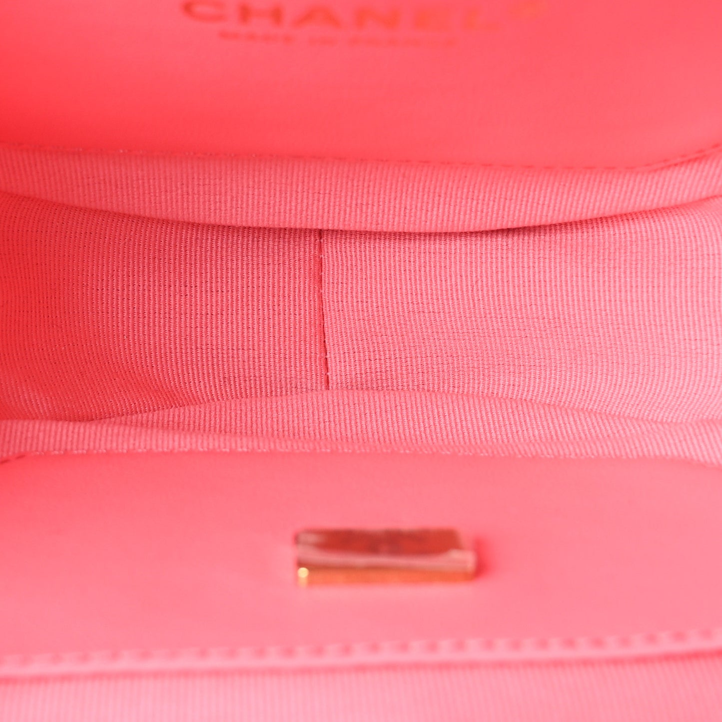 Lambskin Quilted CC In Love Heart Bag Pink