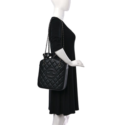 Chanel Lambskin Dubai by Night Gas Tank Bag Black 2 of 11