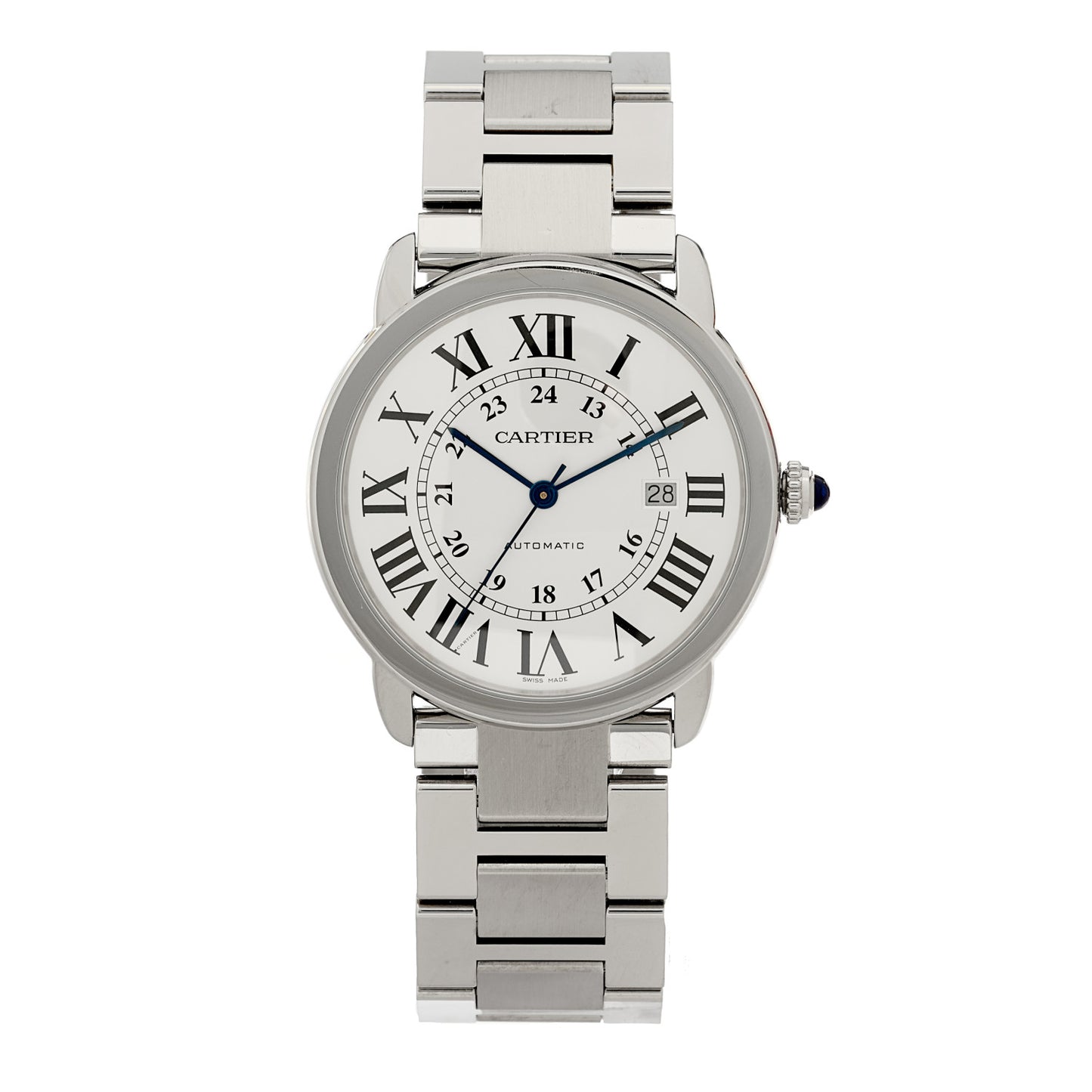 Stainless Steel 42mm Ronde Solo Automatic Watch
